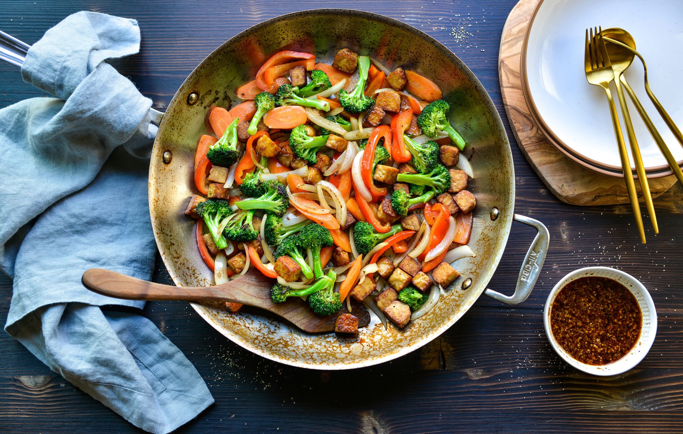 Tempeh Vegetable Stir Fry Nourishing Meals®